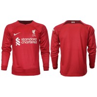 Liverpool Fußballbekleidung Heimtrikot 2022-23 Langarm
